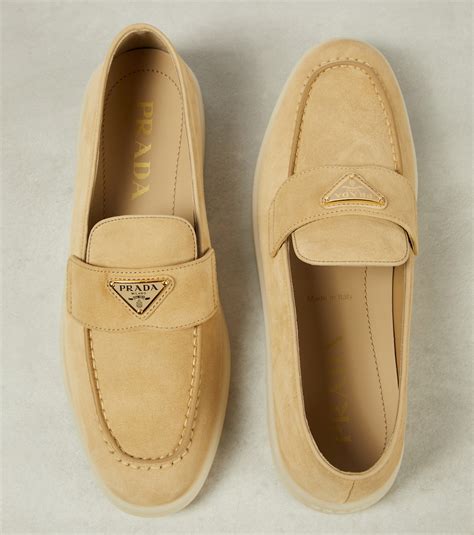 prada saint ger|Prada Saint Tropez Suede Loafers .